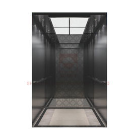 Black Mirror di titanio del soffitto di progettazione dell'automobile della decorazione della cabina dell'elevatore della costruzione di affari, illuminazione del LED
