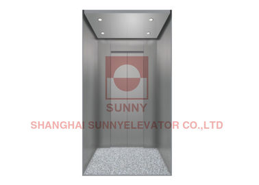 Pavimento del PVC di interior design dell'elevatore della villa con la luce metropolitana/dell'acciaio inossidabile
