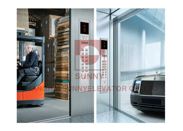 Decorazione controllata dell'automobile di elevatore del trasporto del pavimento del piatto d'acciaio con grande spazio
