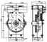 Diametro di ruota bidirezionale della corda di Roomless della macchina del governatore dell'elevatore Ф240mm, Ф200mm