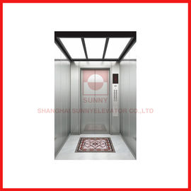 Elevatore ad alta velocità posteriore del contrappeso, piccolo tipo a macchina della stanza dell'elevatore