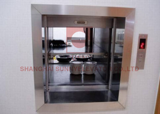 Dumbwaiter ascensore merci ascensore merci con 100-300kg carico 0,4m/s velocità e 700x1000mm apertura porta