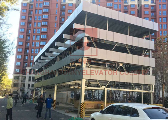 Attrezzatura di parcheggio meccanica di controllo PLC di tipo commovente semplice trifase a 5 fili 380V per ascensore di parcheggio automatico