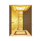 Dipinto modellare la decorazione leggera acrilica dell'oro dell'elevatore di progettazione inossidabile della cabina