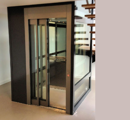Ascensore domestico in acciaio inossidabile 304 a basso rumore con carico da 250 a 400 kg per ville e abitazioni
