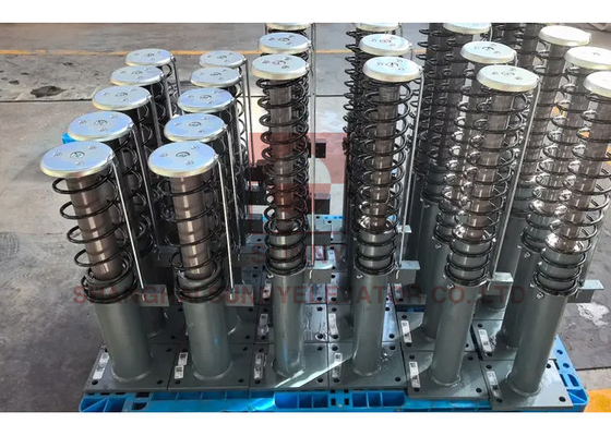 1125 mm altezza libera sistema di sicurezza dell'ascensore tampone dell'olio per l'ascensore domestico