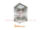 Cabina dell'elevatore del passeggero della casa dell'acciaio inossidabile con progettazione incisione dello specchio