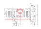 Sollevi i pezzi di ricambio SN-SG-AQ10A 0.25~2.50m/S dell'elevatore dell'ingranaggio della sicurezza