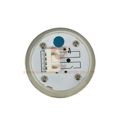 12-24 V LED pulsante dell'ascensore con telaio in acciaio inossidabile e Φ45x20mm Dimensioni per pannelli di ascensore