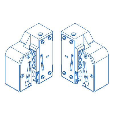 Lift Safety Devices Rail Width 9/10/14/15.88/16mm Elevator Progressive Safety Gear