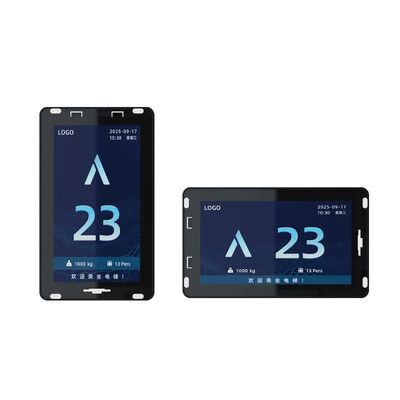 Display multimediale in ascensore da 7 pollici MCTC-HCB-T7070/S Per potenza di 3,9 W / 4,8 W