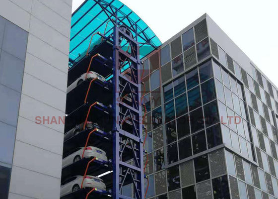 Il parcheggio di sollevamento verticale a basso rumore del garage 380V solleva con la porta automatica